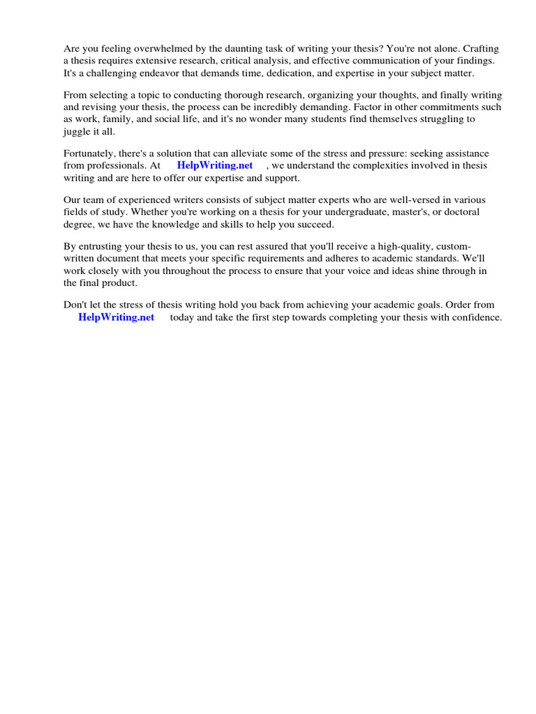 Free Thesis Skins Pdf