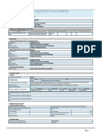 INVIERTE PE FORMATO 01 Registro de Proyectos de Inversion