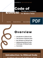 Lesson 3 - Code of Ethics