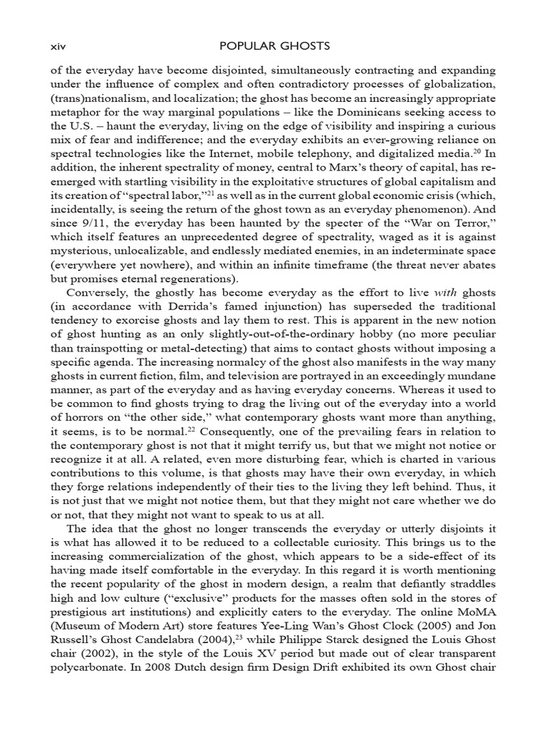 The Everyday Specter: Ghosts in Culture | PDF | Ghosts