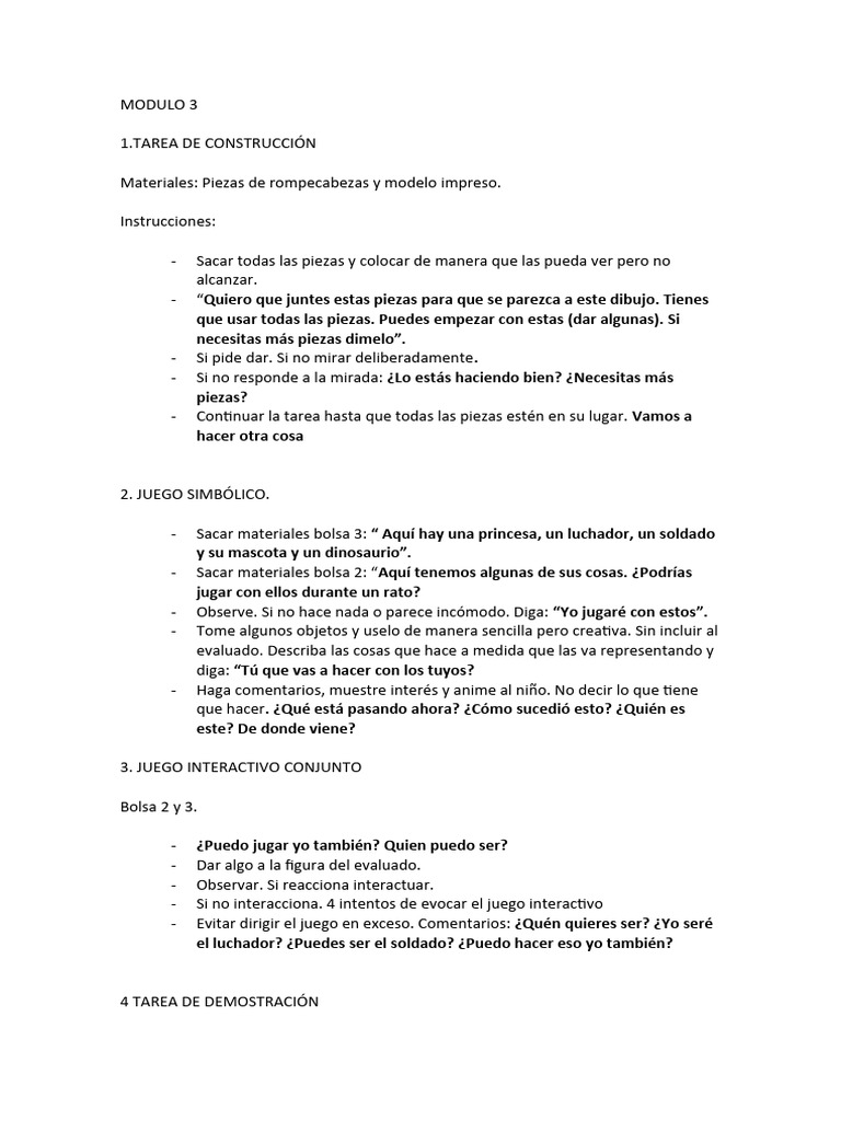 Modulo 3 | PDF