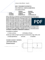 Matemáticas Cuerpo Geometicoo