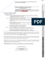 Poder Judiciário Do Estado Do Paraná: Mandado de Citação SEGREDO DE JUSTIÇA