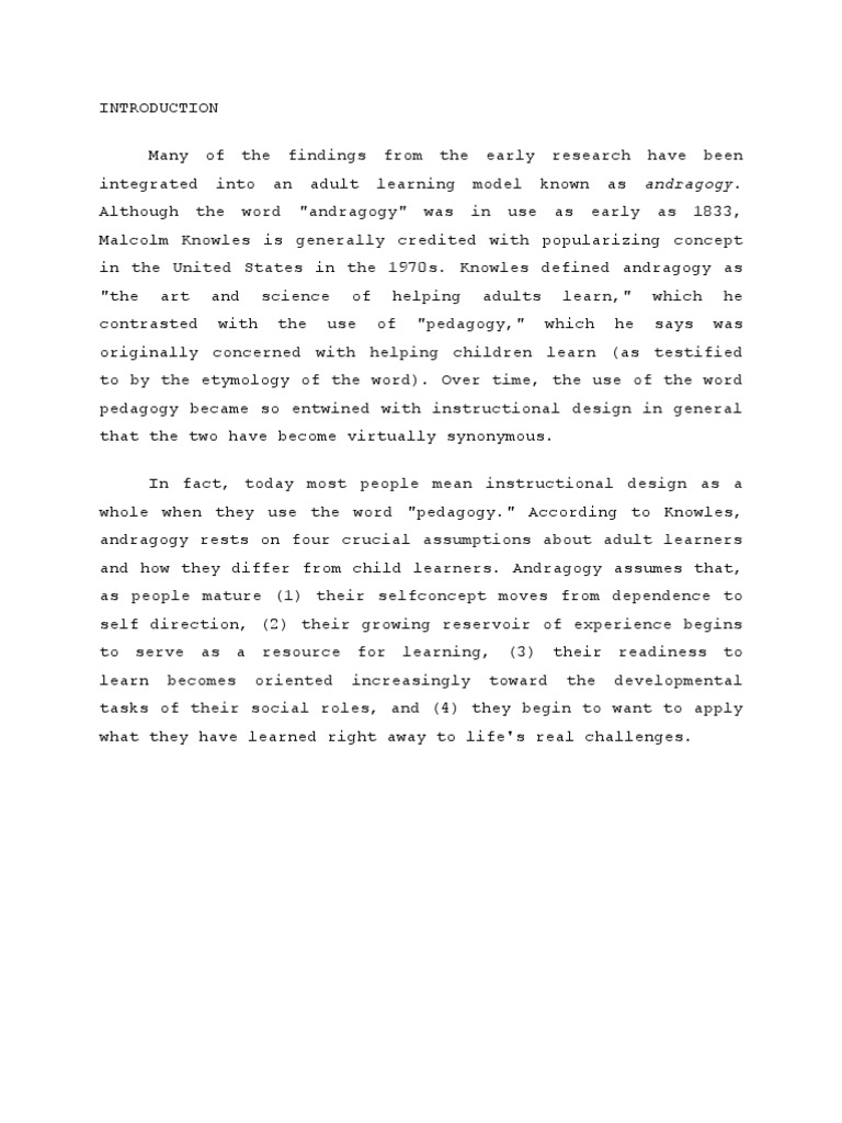 Essay on andragogy 06 picture