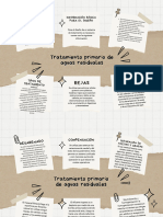 Mapa Conceptual 14 Tratamiento Primario de Aguas Residuales