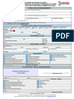 Formulario Requerimento de Licenciamento Sanitario 2