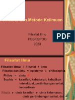 Struktur Dan Metode Keilmuan