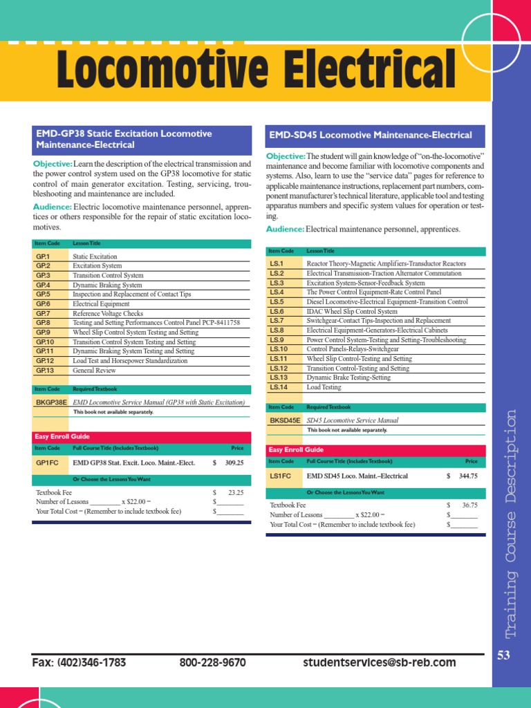 Locomotive Electrical | PDF | Locomotives | Textbook