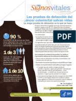 CDC Detección Cáncer Colorrectal