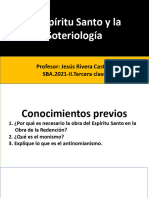 El Espíritu Santo y La Soteriología - SBA.2021-II - Tercera Clase