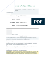 Direito Educacional e Políticas Públicas em Educação Exercicio 2