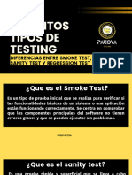 Diferencias Entre Smoke Testing y Sanity Testing