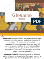 Glosario. Terminología de La Danza.