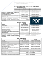 Calendario Academico 2023