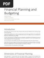 Financial Planning and Budgeting Overview | PDF | Financial Plan ...
