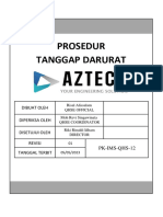 Prosedur Tanggap Darurat