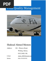 Download TQM in Pakistan International Airline by shahzi786memon SN71010938 doc pdf