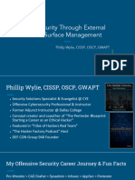 PWylie - API Security Through External Attack Surface Management