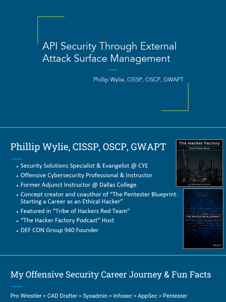 API Security via Attack Surface Management | PDF | Vulnerability ...