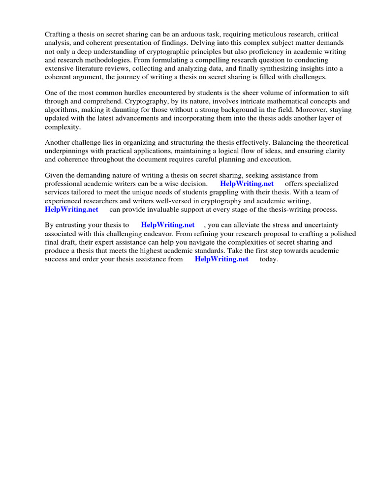 Secret sharing thesis pdf cryptography cyberwarfare