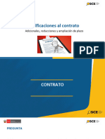 Modificaciones Al Contrato