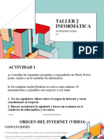 Taller 2 DE INFORMATICA QUIROS