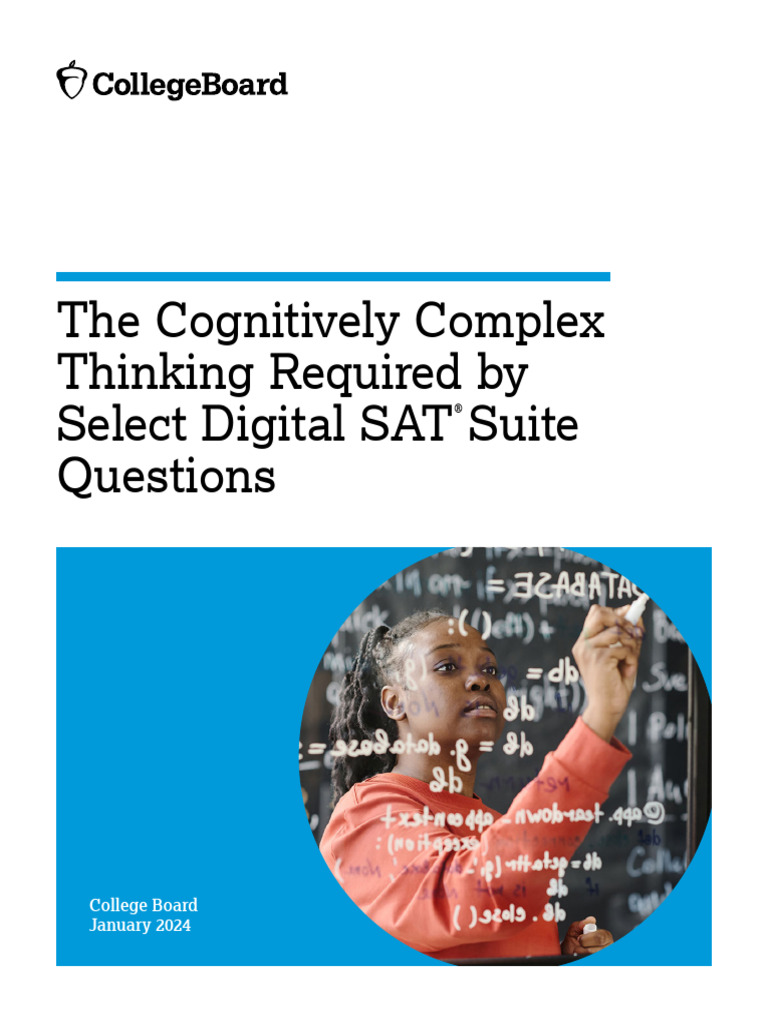 Digital Sat Cognitive Lab Report | PDF | Business | Computers