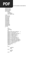 Singly Linked List