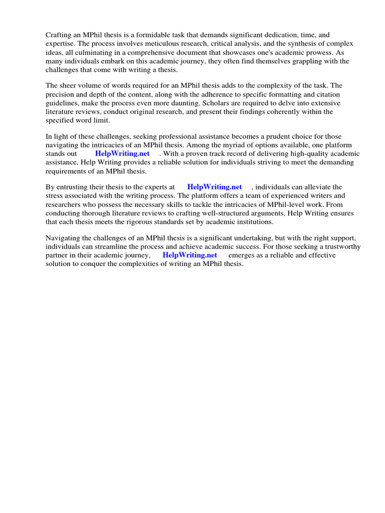 How many words mphil thesis pdf thesis rhetoric