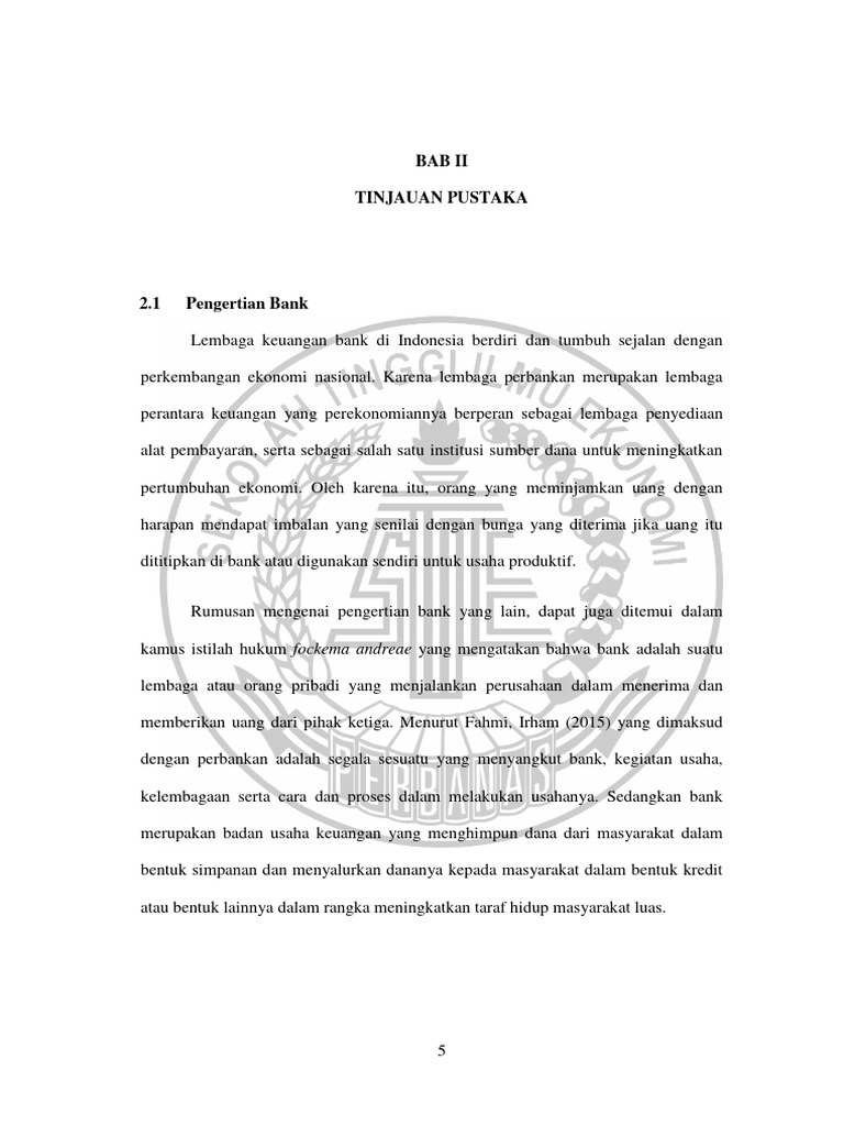 Bab Ii | PDF