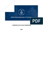 US Department of Commerce - Commerce Data Ethics Framework (2022)