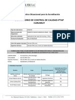 Diagnóstico Curumuy 17025 FQ y MB