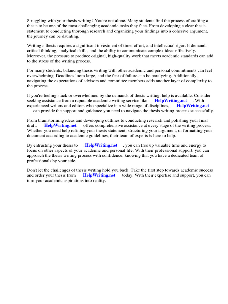 Assignment and Thesis Writing Anderson | PDF | Thesis | Essays