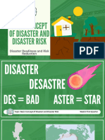 Week 2-DRRR-Basic Concept of Disaster and Disaster Risk
