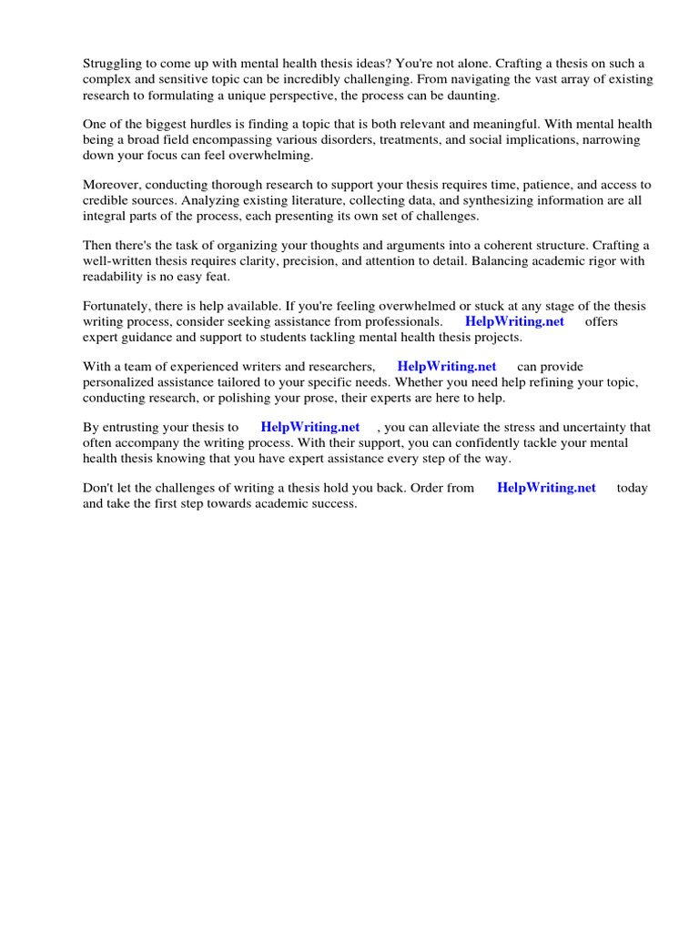 mental-health-thesis-ideas-download-free-pdf-mental-disorder