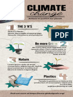 Brown Scrapbook Climate Change Infographic