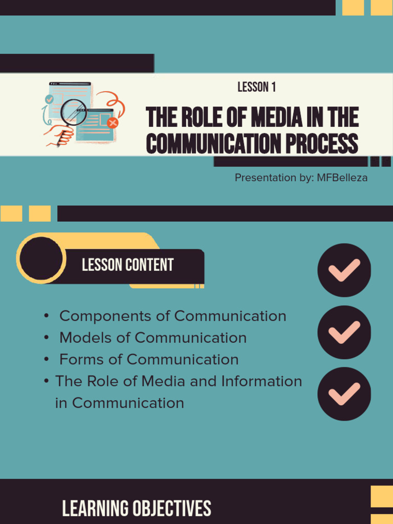 Media's Role in Effective Communication | PDF | Communication | Mass Media