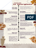 Grey and Beige Vintage Timeline History Archeology Infographic