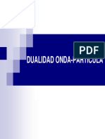 Dualidad Onda Partícula