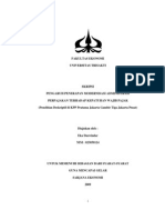 Pengaruh Penerapan Modernisasi Administrasi Perpajakan Terhadap Kepatuhan Wajib Pajak (Penelitian Deskriptif Di KPP Pratama Jakarta Gambir Tiga Jakarta Pusat)