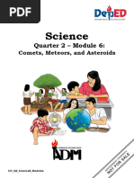 Module 6 Comets Meteors and Asteroid