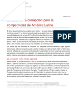 The Cost of Corruption To Latin America Competitiveness - ES