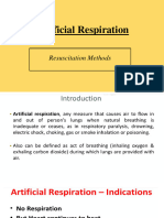 Artificial Respiration