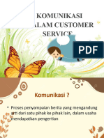 Komunikasi Dalam Customer Service