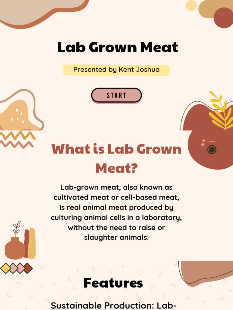 Lab-Grown Meat: Benefits & Challenges | PDF | Meat | Agriculture