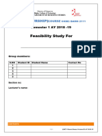 Feasibility Template