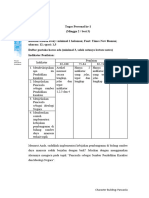 Tugas Personal Ke-1 (Minggu 2 / Sesi 3) : Character Building: Pancasila