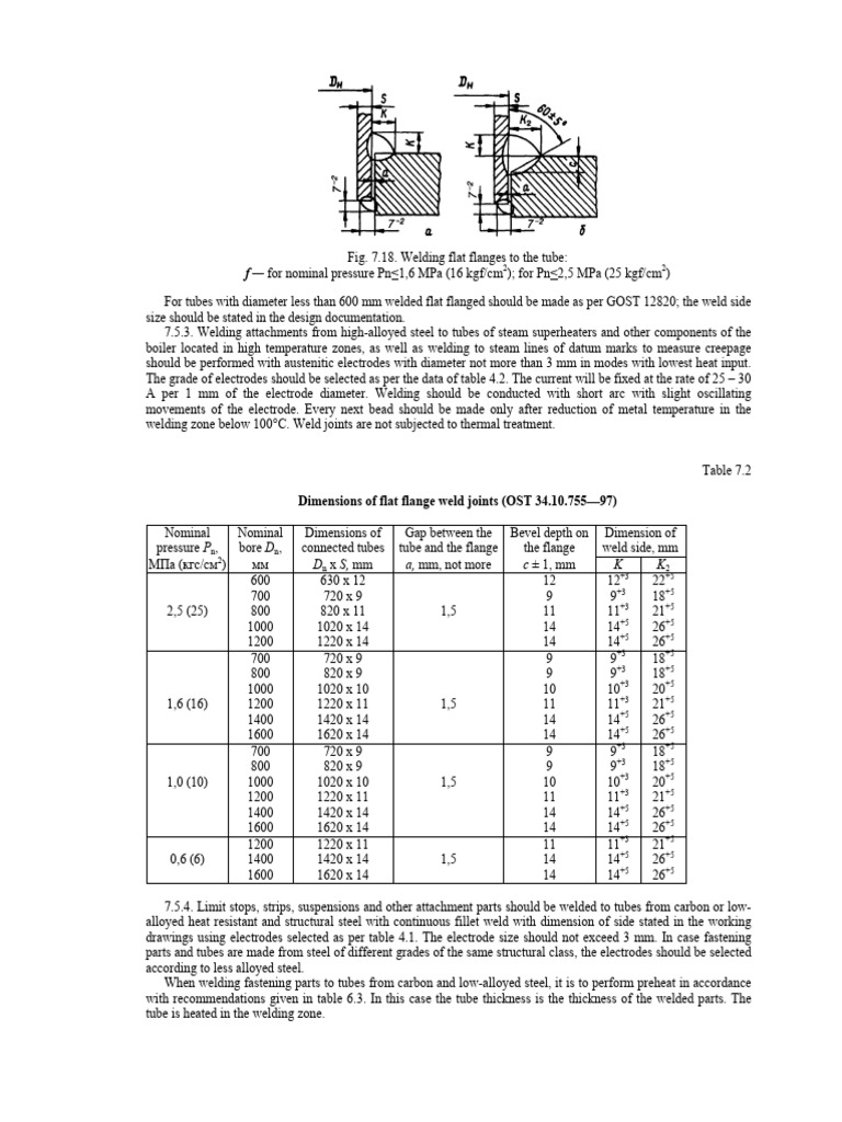 Flat flange joint pdf mechanical engineering welding