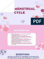 The Menstrual Cycle and Its Hormones