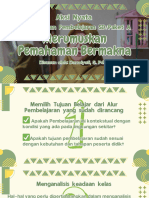 Aksi Nyata - Merumuskan Pemahaman Bermakna (Ibu)